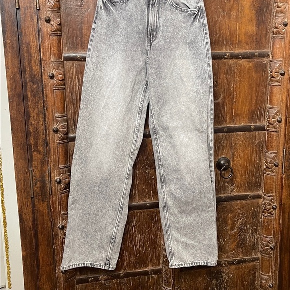 H&M &Denim Wide Ultra High Waist Women’s Jeans Size 4 - Picture 2 of 8